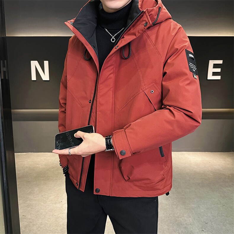 标50绒防水冲锋衣冬季男士羽绒服2025新款A313-88622-P235控298,男装夹克,电商A313