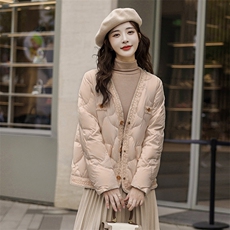 2025冬季新款个性时尚，女装羽绒服，1C080