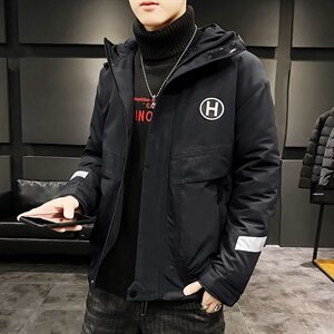 男士休闲连帽加厚保暖棉衣外套棉服棉袄冬季防寒开衫男装M988图片