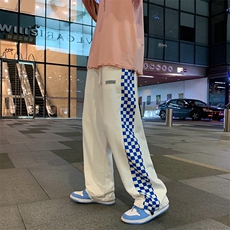 运动裤子男夏季直筒宽松潮休闲裤韩版潮流ins长裤310B-1K03-P30，女装休闲裤，星座310B-1