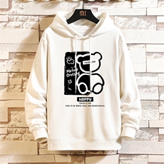 纯棉连帽卫衣男大码运动帽衫宽松薄WY2350-P35加绒款-P40砖墙，男装卫衣，电商A040A