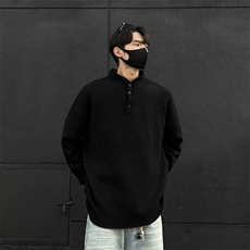 主推美式秋冬亨利领套头毛衣打底针织衫男CP17-特p45，男装针织衫/毛衣，电商B371
