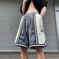 XZ616夏季新款自制刺绣拼接五分裤休闲运动短裤TY322P45控58，男装休闲裤，星座512A（原616）