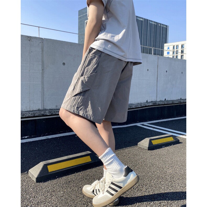 夏季新款户外机能速干条纹宽松短裤B315-K25791-特p25控48,男装休闲裤,电商B315