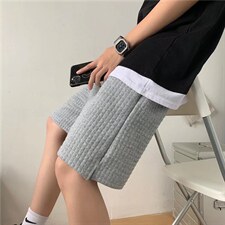 男春季潮流时尚华夫格休闲短裤K323P27，男装休闲裤，星座1116-2