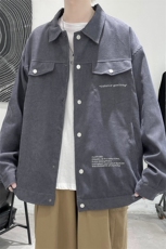 春秋季百搭休闲宽松夹克男士JK154-P55，男装夹克，星座1204