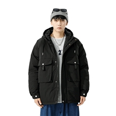 冬季工装棉衣男棉袄外套ins情侣款面包棉服M0719-P110，男装棉衣，星座308B-2