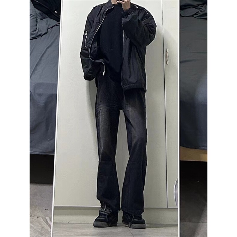 黑色牛仔裤cleanfit裤子！拿图不拿货！301D-KZA06-P48,男装牛仔裤,星座1007（原301D）