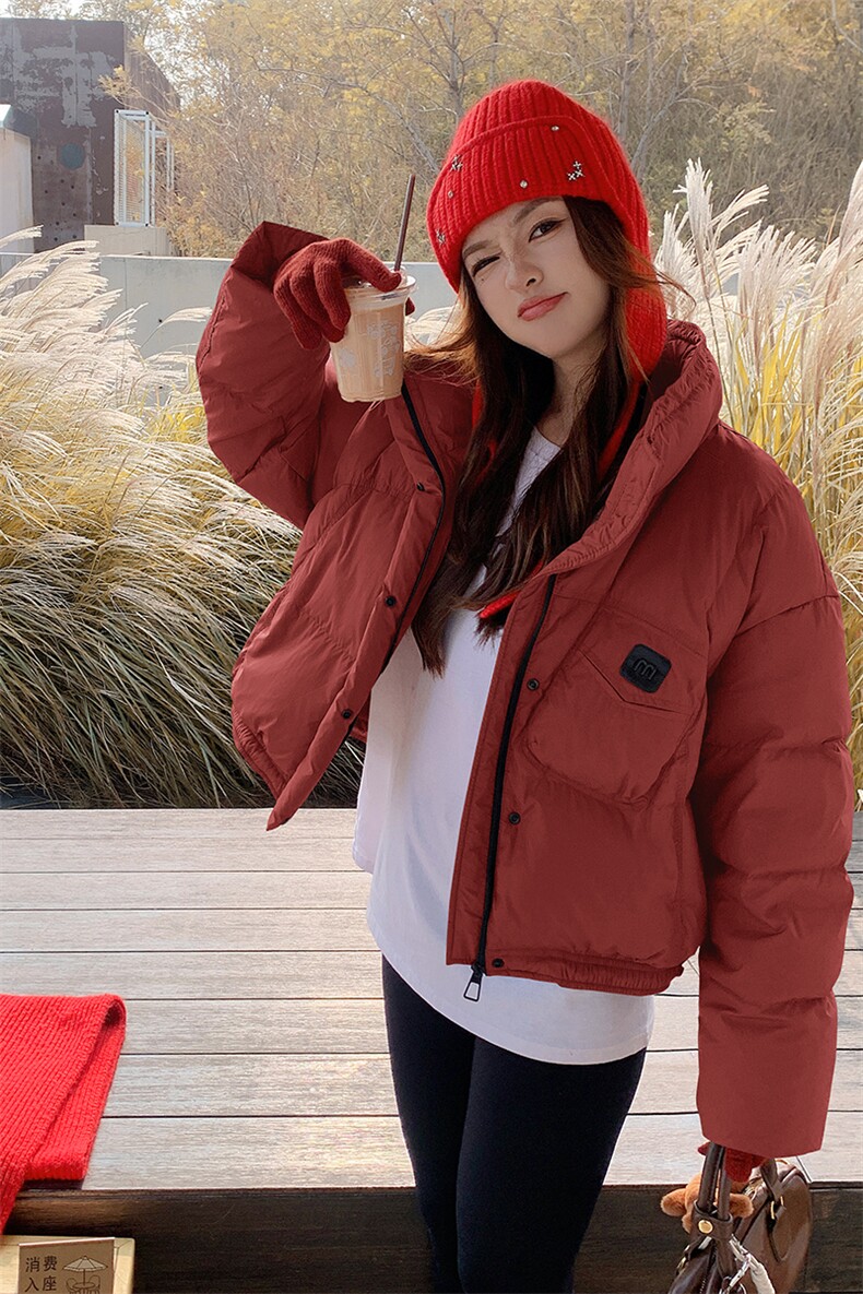 【新款现货】短款小个子90白鸭绒休闲羽绒服99823款P305K458,女装羽绒服,2C316