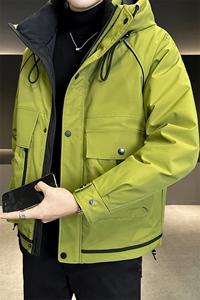 店主风 2025年连帽重工机能潮流帅气保暖羽绒服男YR6032-P215图片