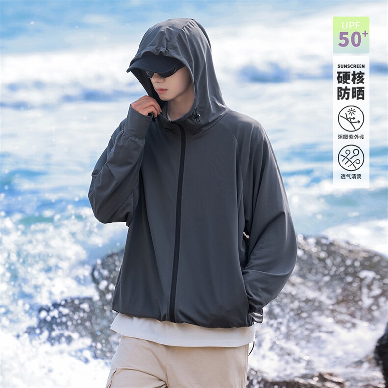 【UPF50+防晒服】X5459-TP35 控价68 户外潮流青少年防晒衣图片