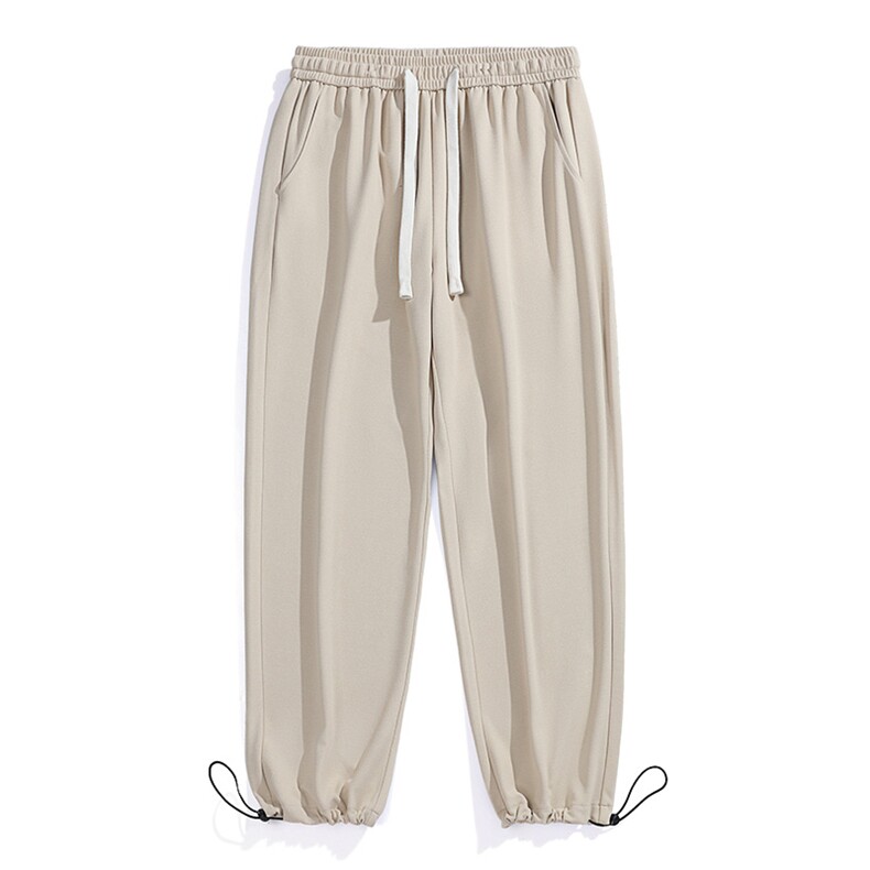 KP769P28港风菠萝棉休闲裤宽松运动裤拖地裤束脚裤男,女装休闲裤,星座1204