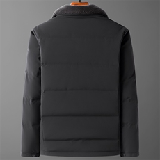 爸爸冬装外套男新款加厚保暖羽绒服中老年人宽松男装Q72166-P285，男装羽绒服，电商B212（原钱塘6029）