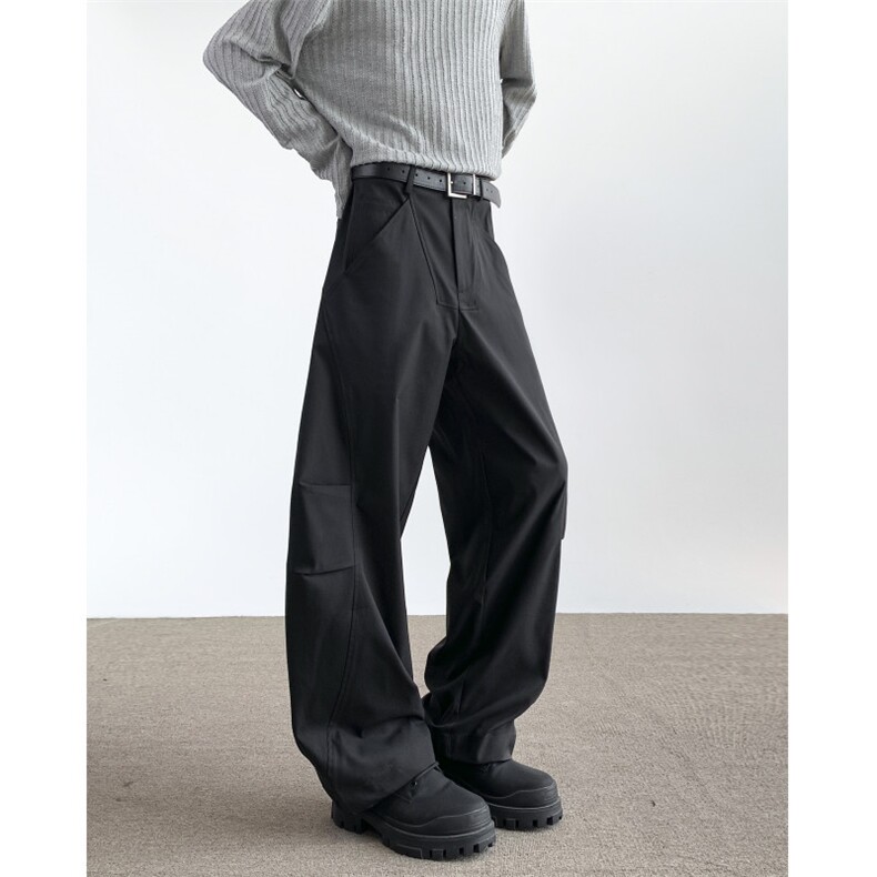 美式宽松直筒阔腿工装裤男女休闲裤炸街拖地长裤潮X80-P60，男装工装外套，星座308B-2