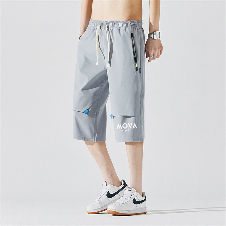 2025夏季新款男士七分裤时尚休闲马裤潮流男裤子KZ1082-P28,男装休闲裤,星座217-4