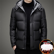 2023冬季男士加厚棉服休闲外套男装休闲连帽厚款棉衣HD88203-P110，男装棉衣，星座1105-3