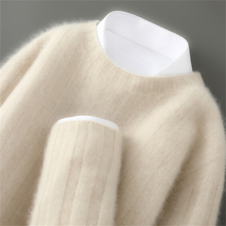 2025年秋季新款七针一线针织男抽条羊毛衫时尚休闲通勤百搭，男装羊毛衫，雅邦羊绒