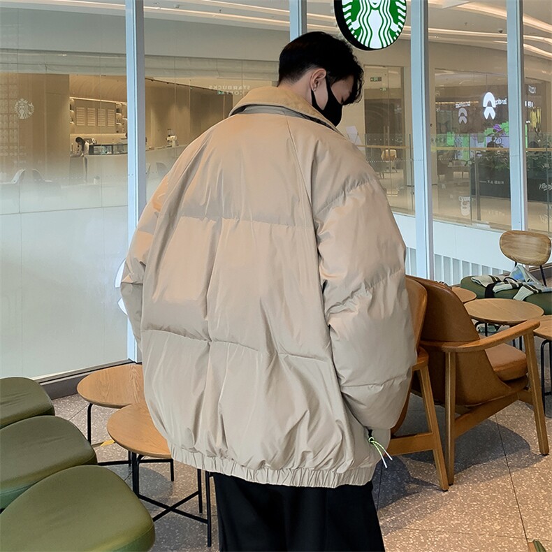 M16-P78美式宽松型立领潮牌面包服棉服,男装棉衣,星座1501-1