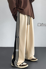 XZ616秋季新款贴标卫裤直筒休闲裤TY917M-5XLP45控58，男装休闲裤，星座512A（原616）