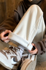 8XL-M秋款特大码胖子运动裤灯芯绒卫裤男9028P45控58，男装休闲裤，电商D206-1