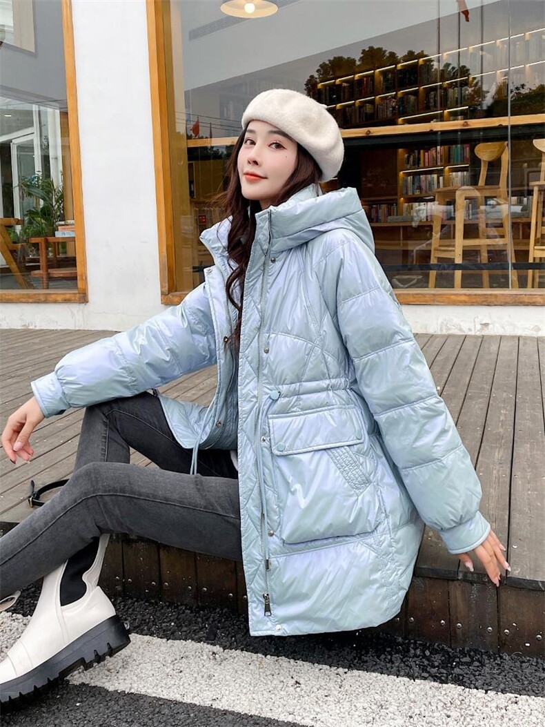 时尚潮流90%白鸭绒羽绒服,女装羽绒服,宫廷韵色