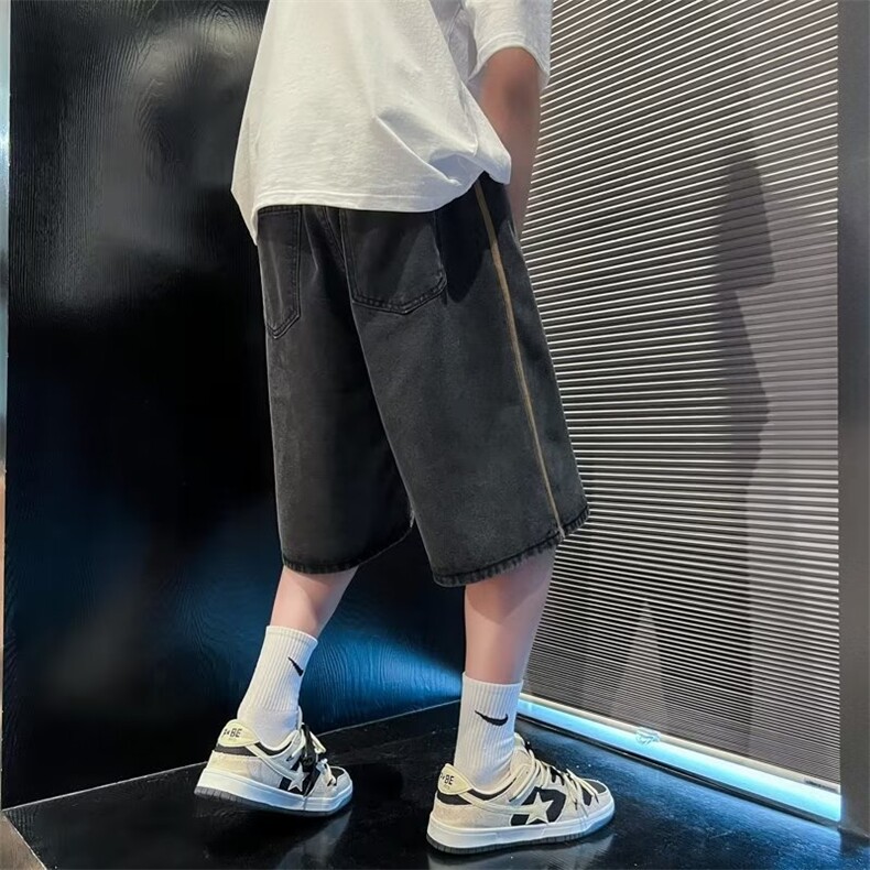 美式牛仔裤男春秋新款休闲直筒裤N9924P36,男装牛仔裤,星座1116-2