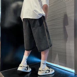 美式牛仔裤男春秋新款休闲直筒裤N9924P36图片