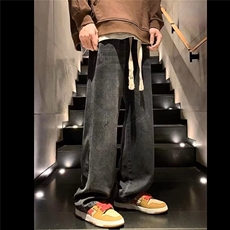2024美式牛仔裤男款直筒长裤潮N5533P46，男装牛仔裤，星座1116-2