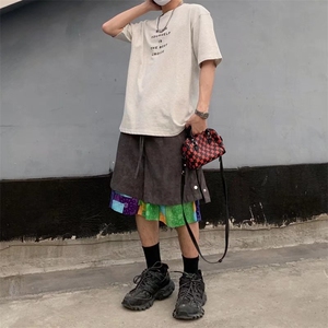 男春季潮流时尚休闲短裤DK017P30图片