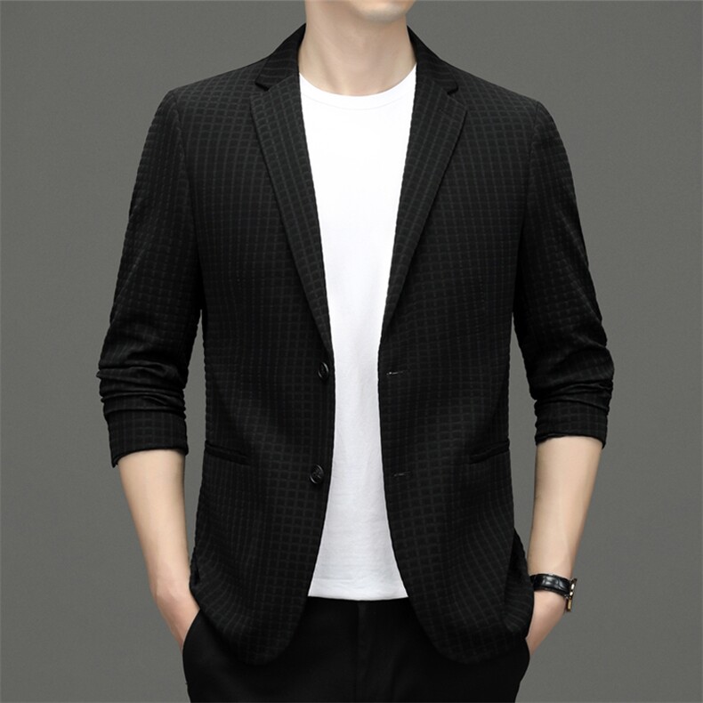 BF22611钱塘2020-2中年男士春秋季新款商务休闲西服外套P165图片