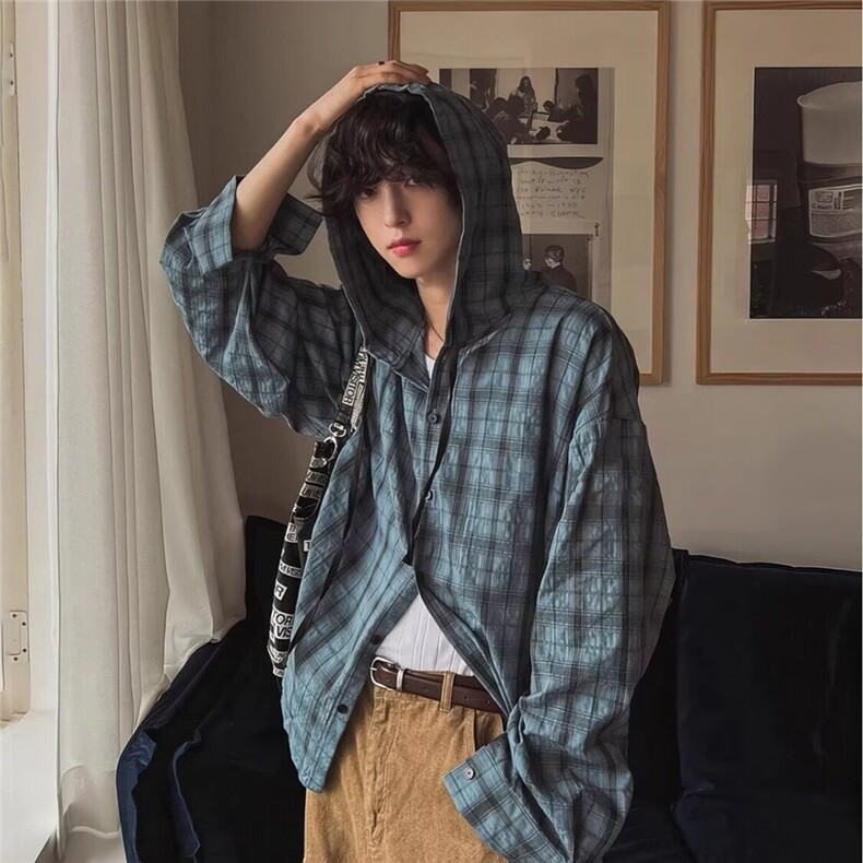【有货】DK3-批50连帽防晒衬衫女开衫外搭衬衣夏季轻薄外套图片
