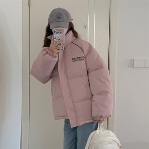2023学院风学生立领棉服外套女潮牌女棉衣C567-85图片
