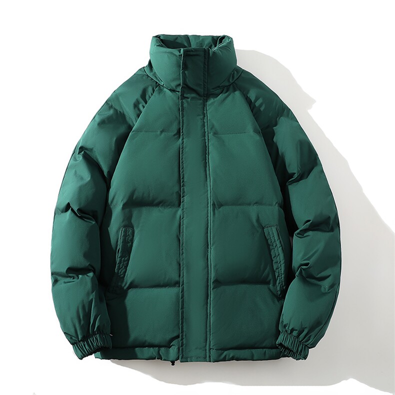冬季立领棉衣加厚纯色休闲棉服棉袄潮流情侣款式A266-MF365-P70,男装棉衣,电商A266