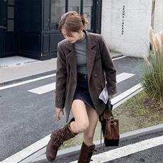 冬季新款羽绒服西装小个子外套女高级感韩版时尚气质休闲上衣潮，女装短外套，2D112