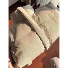 【帆布皮】冬季立体纹理感立领棉服男保暖棉衣M900-特P85，男装棉衣，星座1213