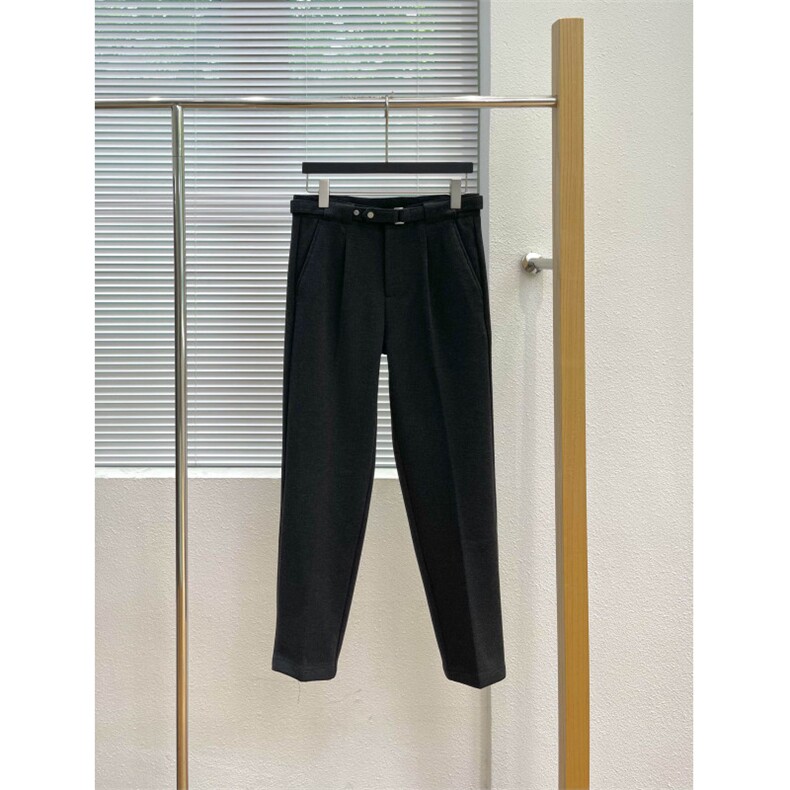 轻熟风直播秋冬加厚呢料韩版直筒休闲裤9141-P88,男装休闲裤,电商A243
