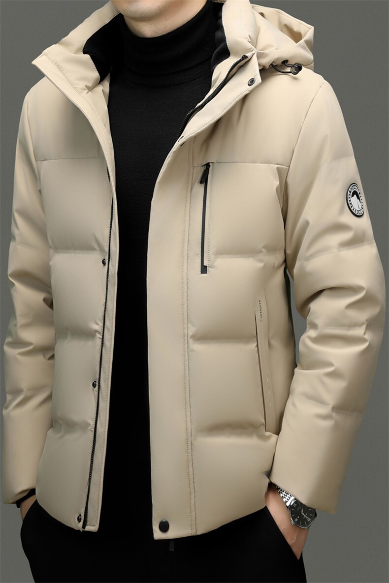 男装羽绒服YR9829新品主推必上！95绒活帽牛奶丝3色充绒131g,男装羽绒服,钱塘207-1