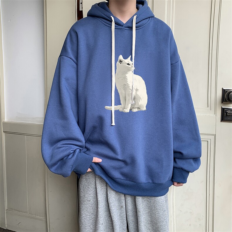 连帽卫衣男大码胖子帽衫大号运动服WY2407-P35,男装卫衣,电商A040