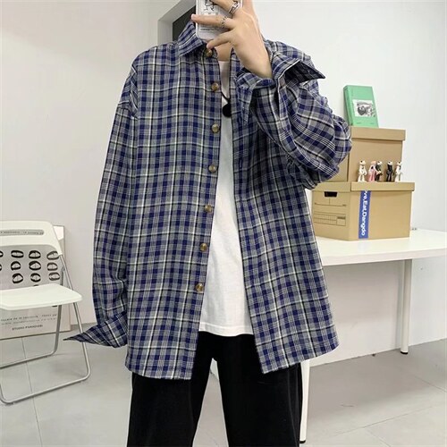 长袖衬衫春款男港风潮流C2126P34,男装衬衫,星座1116-2