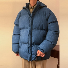 港风2026新品冬季宽松情侣装男装棉衣棉服冬装加厚外套D004-P85，男装棉衣，星座717