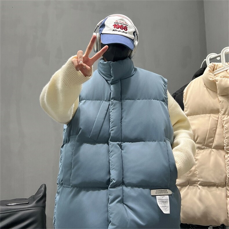 电商DSA028-MJ2101100聚酯P75冬季新款加厚马甲男士外套控108，女装短外套，电商A028