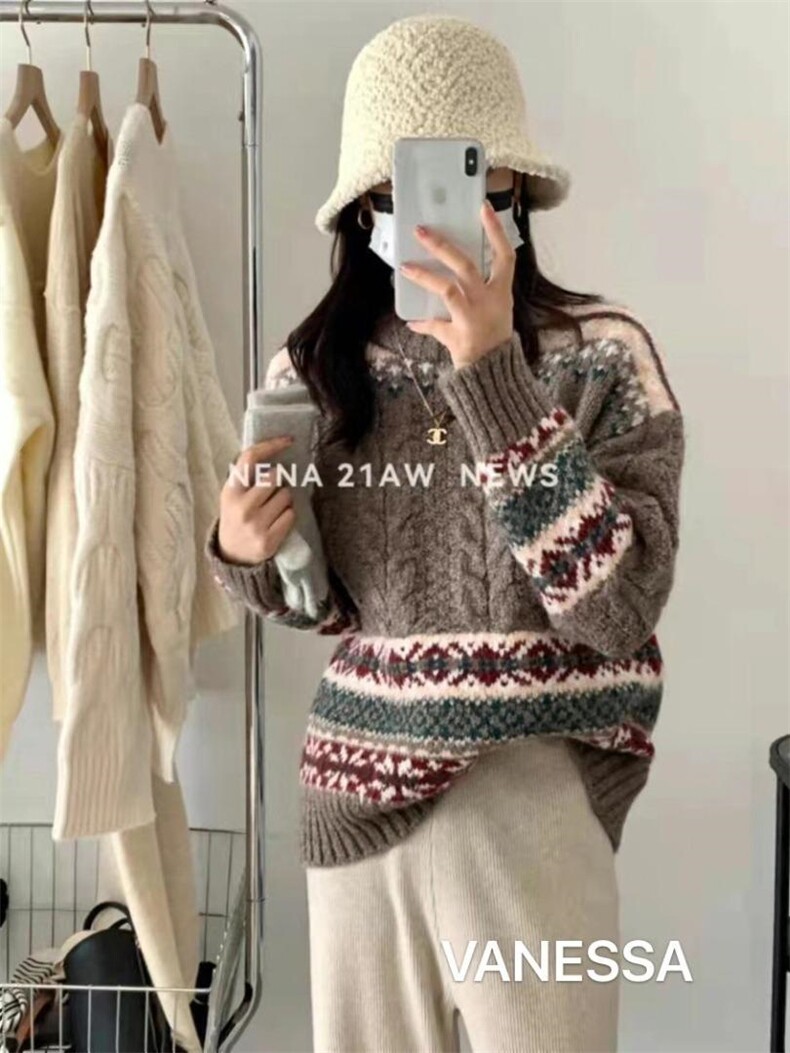 圣诞款毛衣，女装针织衫/毛衣，VANESSA