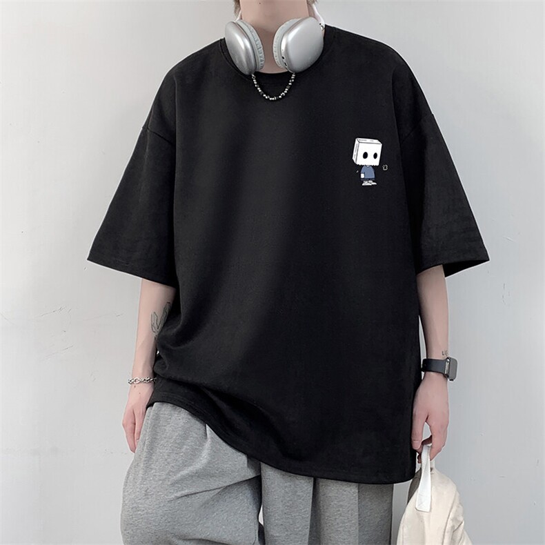 麂皮绒短袖t恤男大码半袖男JD82400-P25,男装T恤,电商A040