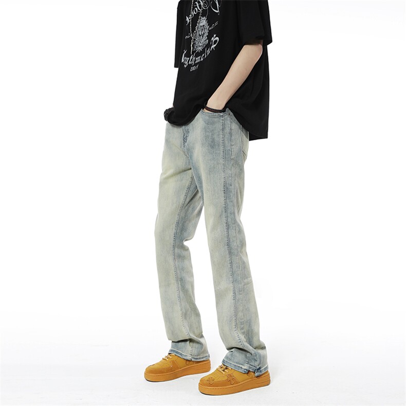 直播品质弹力牛仔裤修身小脚B342-NK2023-P65控88,男装牛仔裤,电商B342