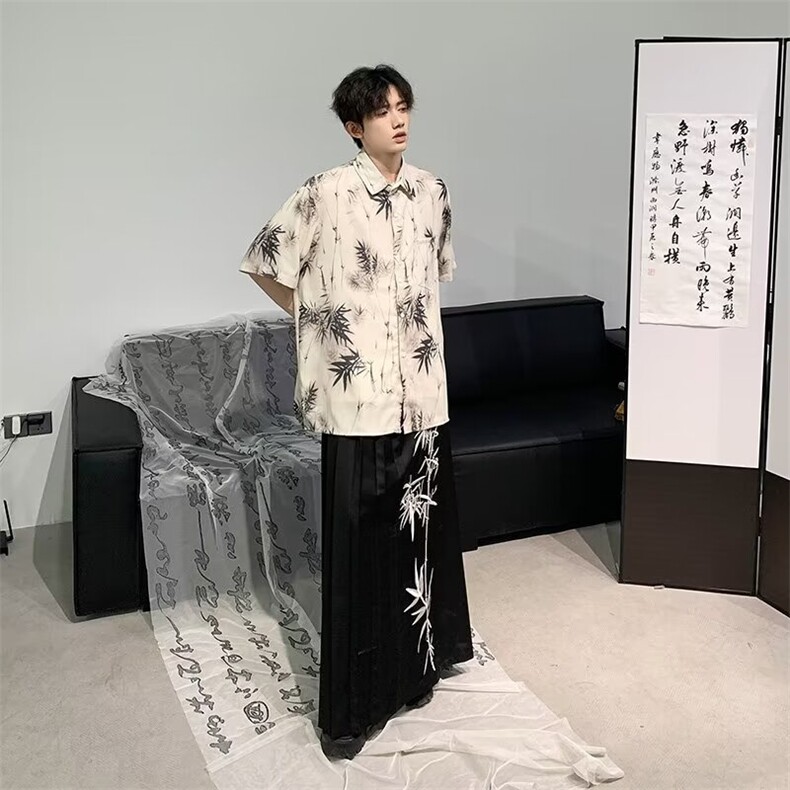 风原版面料短袖衬衫HJ01P33,男装衬衫,星座1116-2
