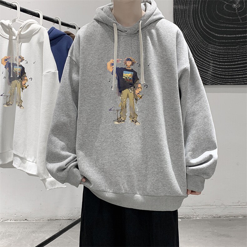 连帽卫衣男大码胖子帽衫大号运动服WY2419-P35,男装卫衣,电商A040