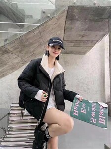 冬季新款韩版时尚羽绒服图片