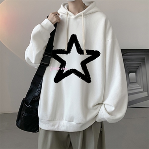 连帽卫衣男大码运动服帽衫外套WY2286-P35 加绒款-P40图片