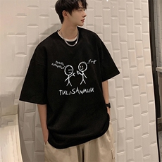 麂皮绒短袖t恤男大码半袖男JD82302-P25，男装T恤，电商A040