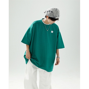8XL-M 重磅！特大码T潮牌上衣男中性华夫格短袖T恤DX304P25控39图片